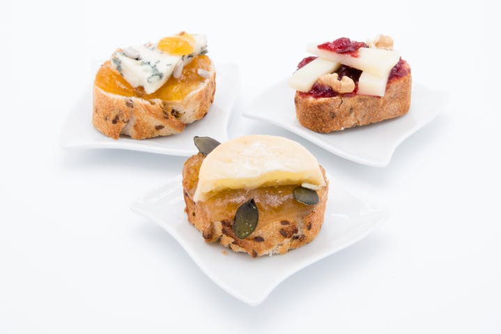 cheeses and cheese accompaniments