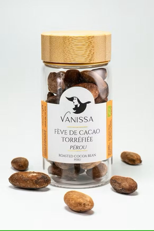 Organic Roasted Cocoa Beans - Peru 50 g