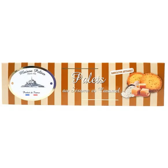 Palets | sesam/karamel | 80 gr