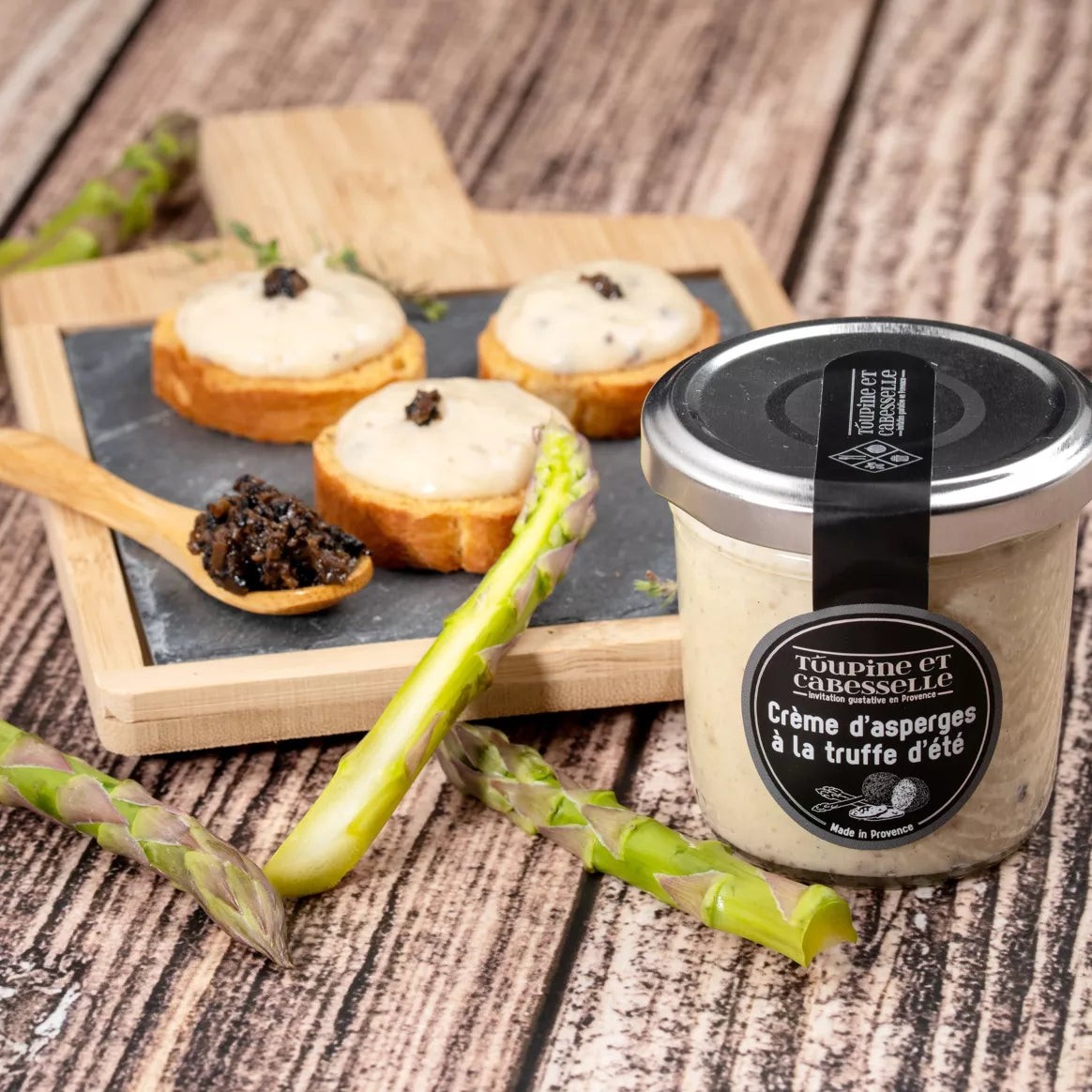 Aspergeroom met zomertruffel