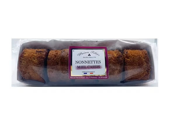 Nonnettes met zwarte bes 160g (tray)
