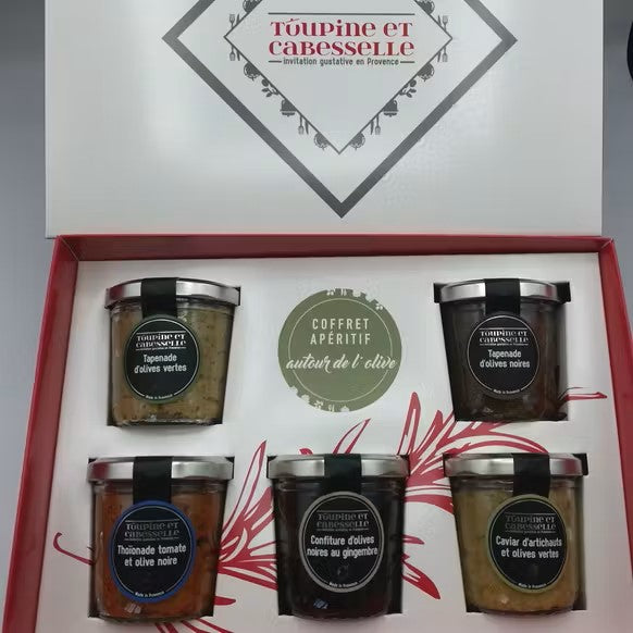 Aperitiefbox rond de olijf
