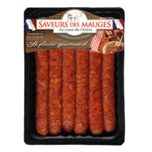 Merguez au boeuf français et au mouton x6 ±300g