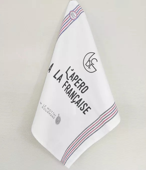 Torchon "L'apéro à la française"