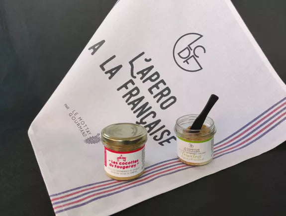 Torchon "L'apéro à la française"