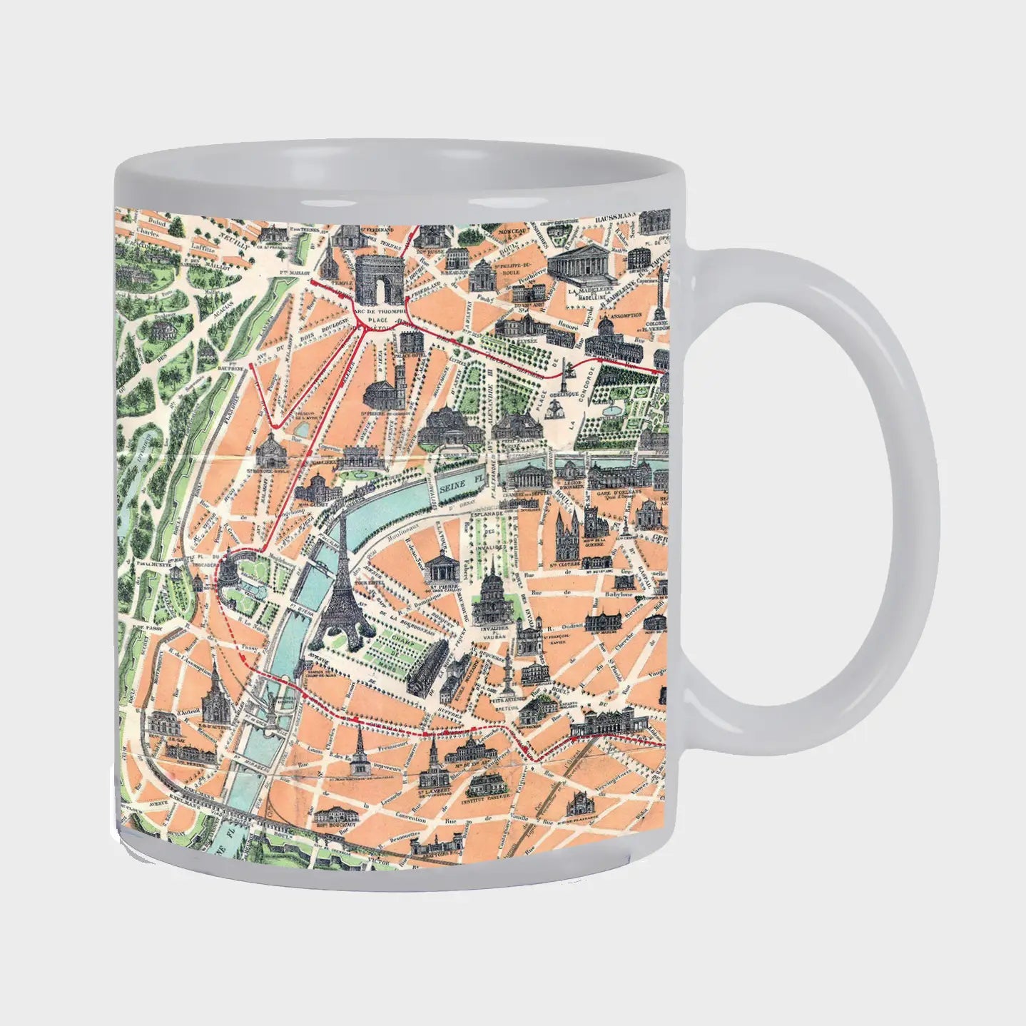 Monumentale Parijs Mok