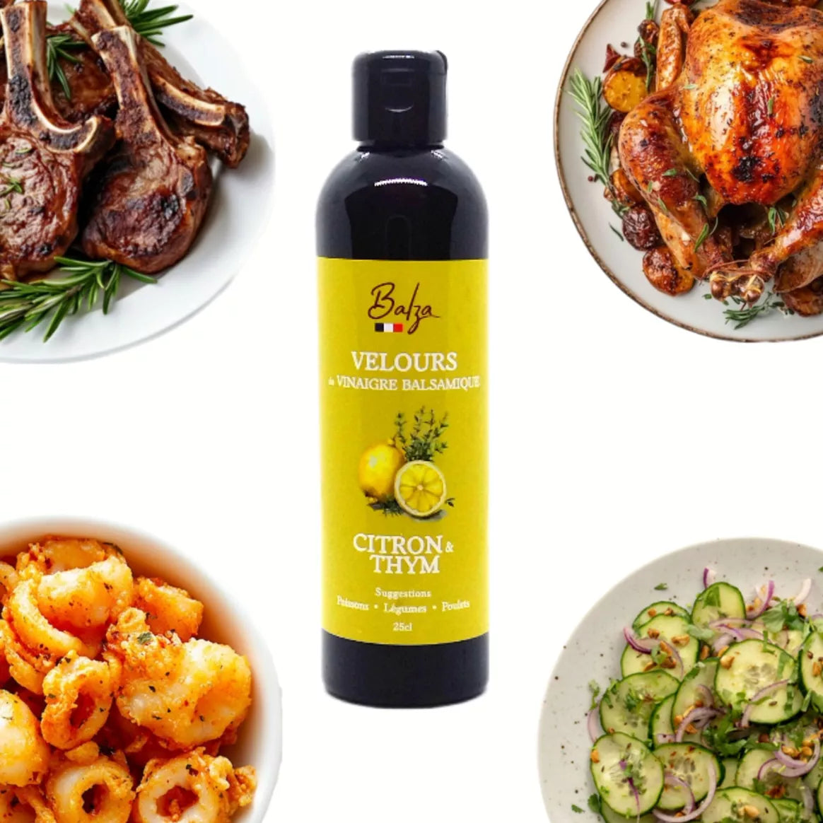 Balsamicoazijncrème "Citroentijm" 250 ml