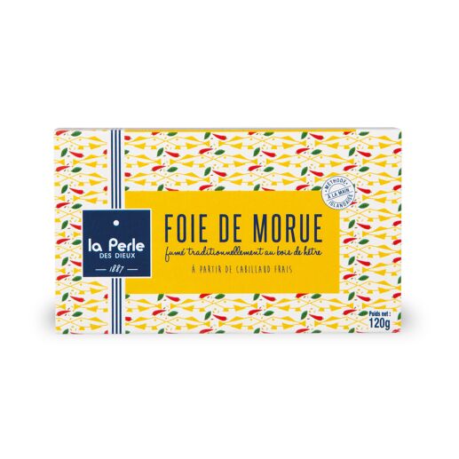 Foie de morue fumé