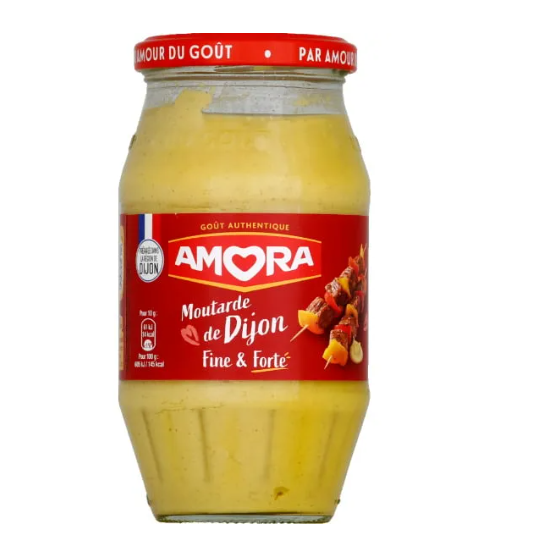 Moutarde Amora fine & forte 430G