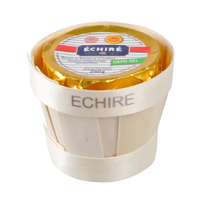 Echire Beurre demi-sel AOP Motte de 250 g