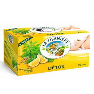 Citroen Detox Infusie 25 zakjes La Tisanière