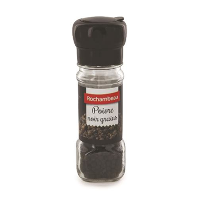 Poivre noir en grain 30 g Rochambeau