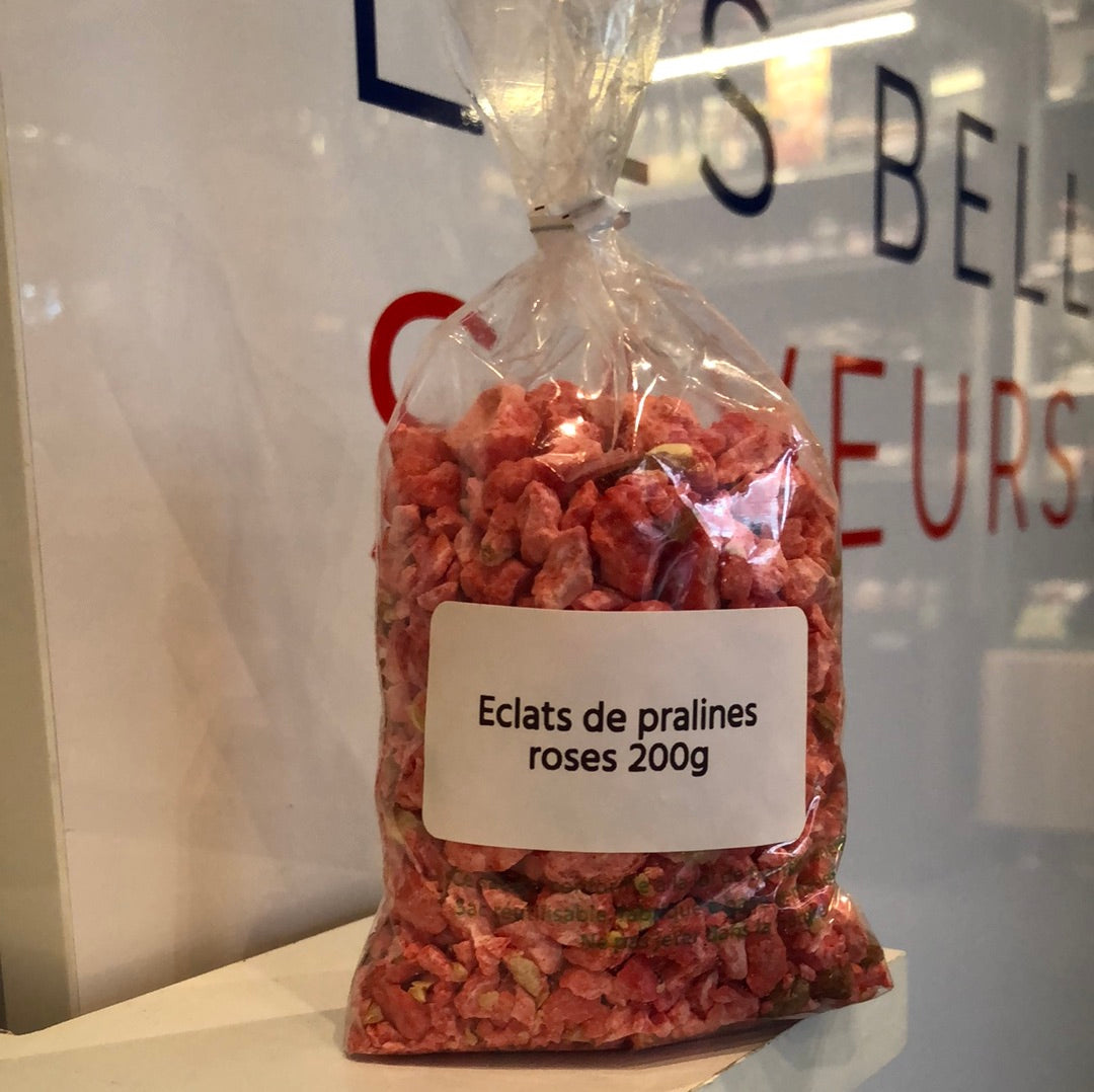 Eclats de pralines roses 200g