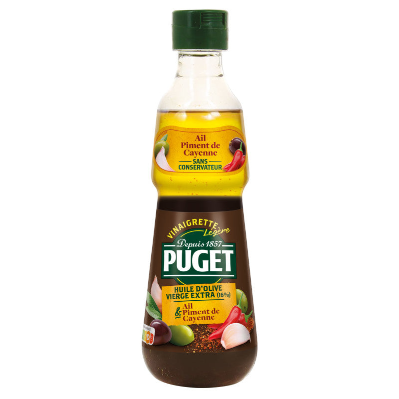 Vinaigrette Ail et Piment de Cayenne - 330 ml