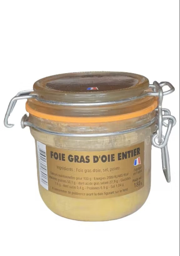 Hele ganzenlever 180g