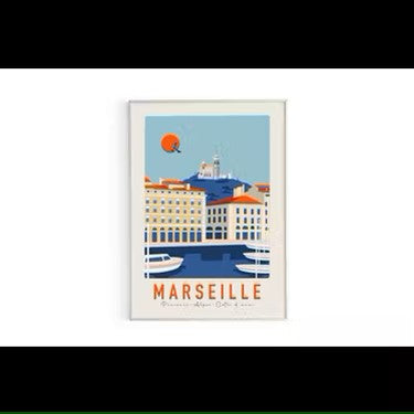 A3-poster MARSEILLE