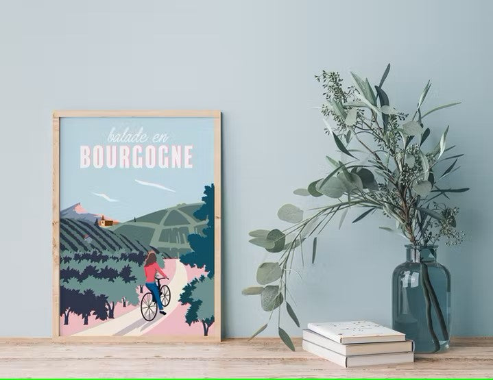 A3-poster BOURGOGNE