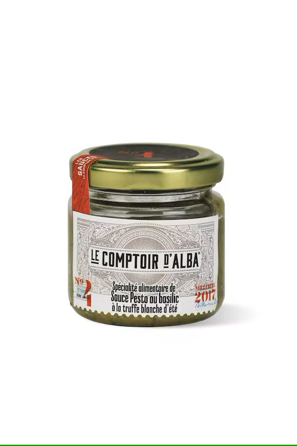Pestosaus met basilicum en witte zomertruffel