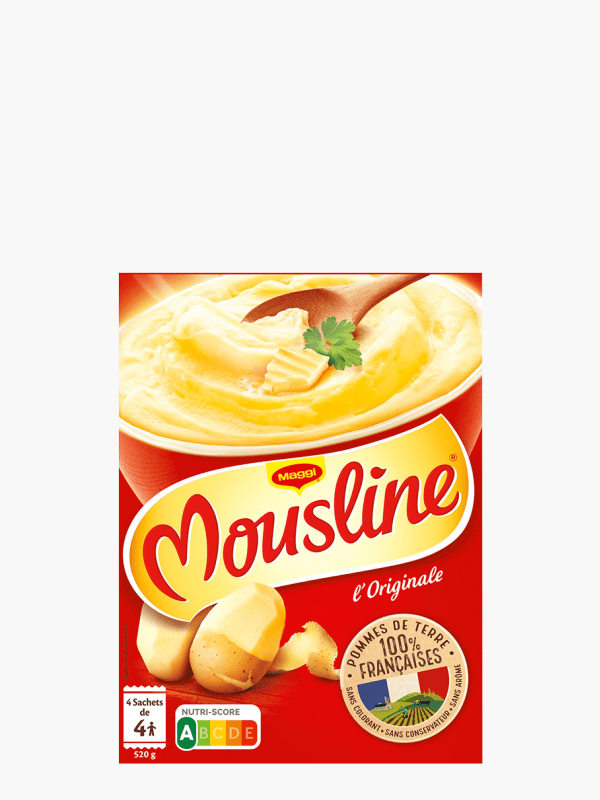 Puree Mousline l’original | 4x130g = 520g
