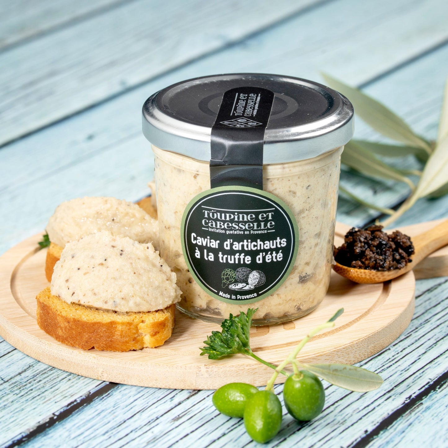 SUMMER TRUFFLE ARTICHOKE CAVIAR by TOUPINE ET CABESSELLE available at Les Belles Saveurs.