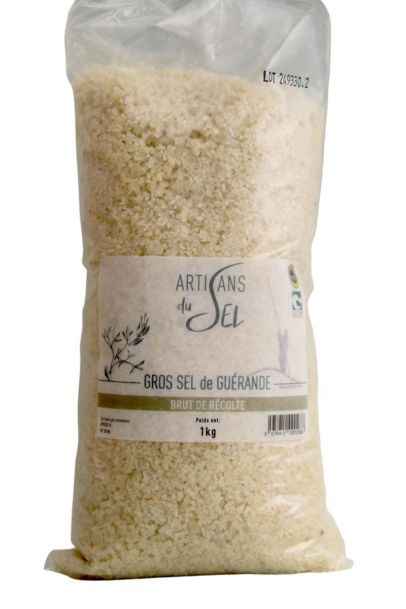 GROSS HARVEST GUÉRANDE SALT by ARTISANS DU SEL available at Les Belles Saveurs.