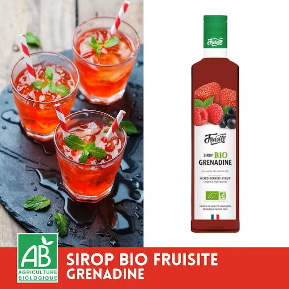 Fruitite organic grenadine syrup