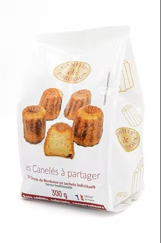 Canelés om te delen - individuele zak x10