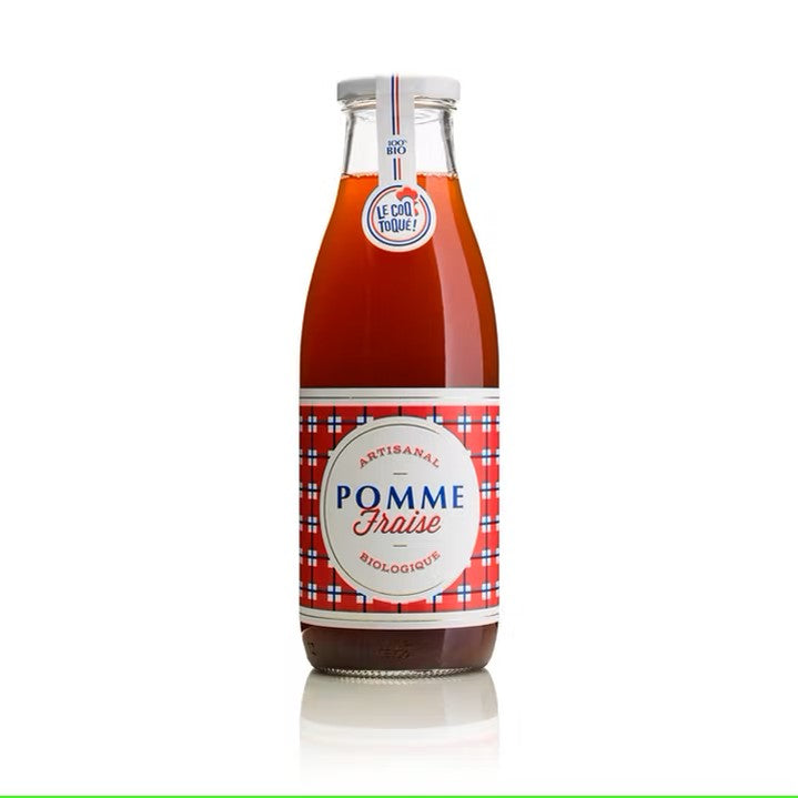 Appelsap aardbei - bio 75cl