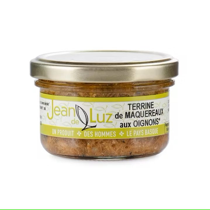 makreelterrine met biologische uien