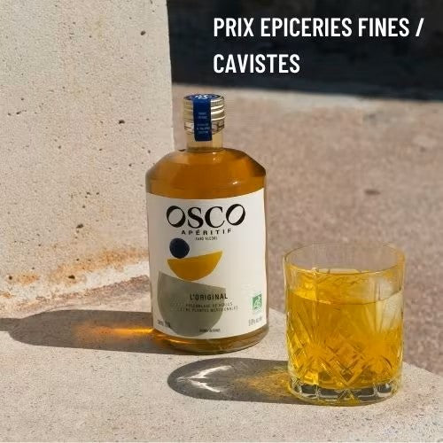 OSCO aperitief niet-alcoholische cocktails die niet heel zoet en sterk van smaak zijn!