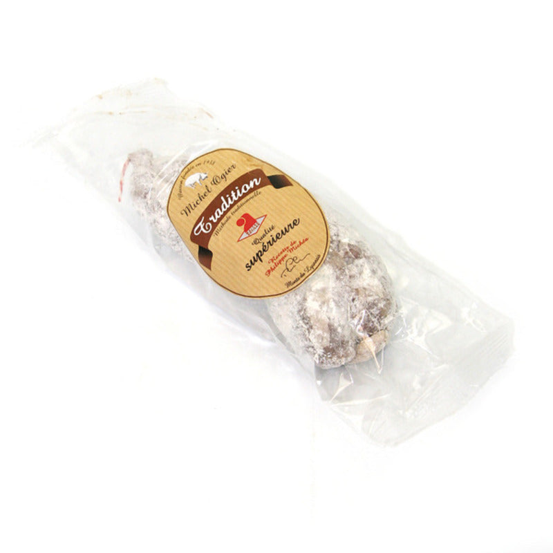 Saucisse sèche droite porc français ±200g