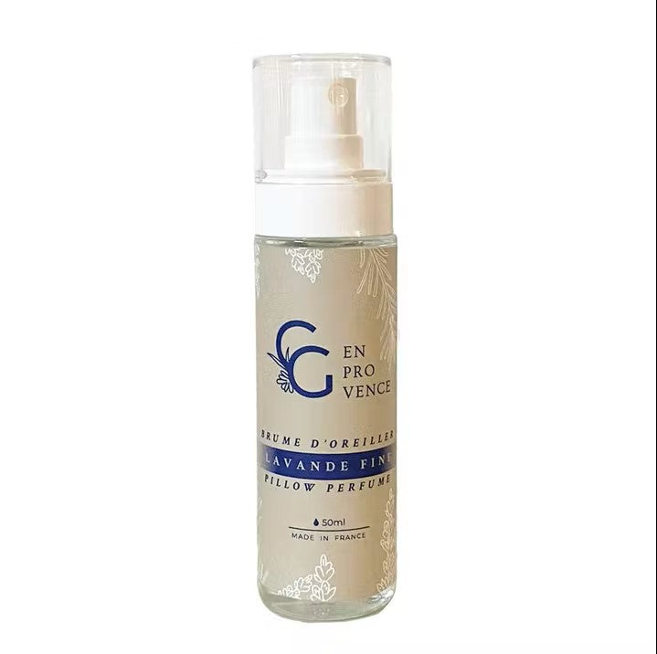 Biologische lavendel kussen spray