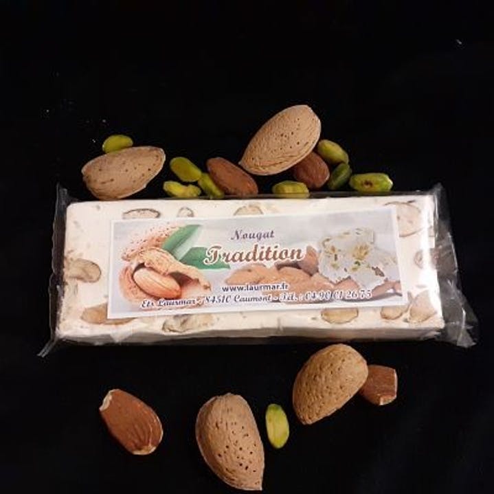 « Nougat Tradition | Reep witte premium Nougat uit de Provence