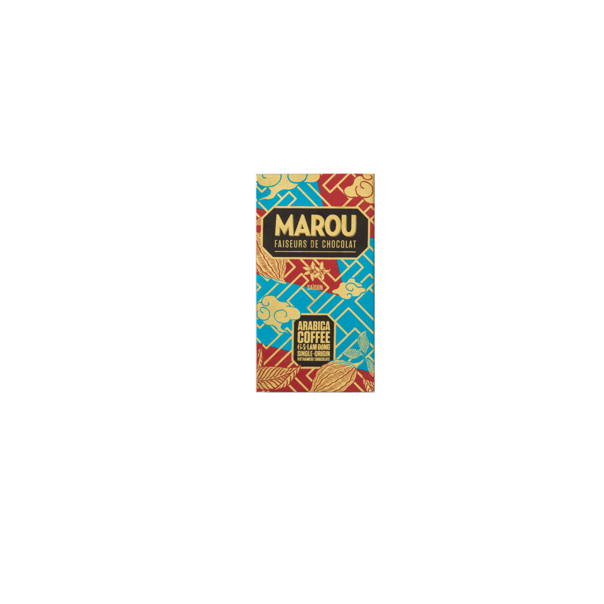 Pure chocolade LAM DONG 64% & Arabica koffie | 80G