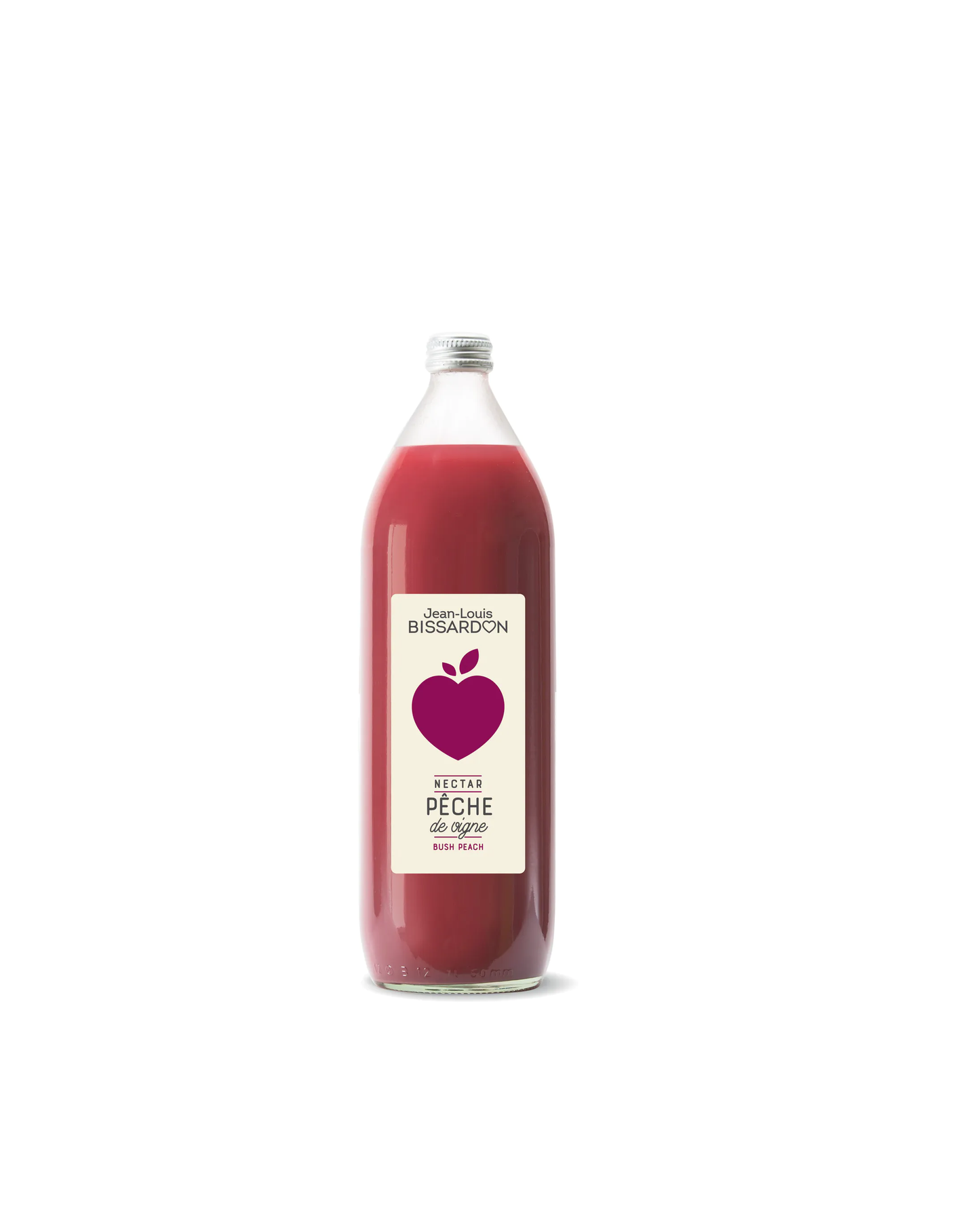 Perzik nectar van "Pêche de Vigne" bloedperzik 1L