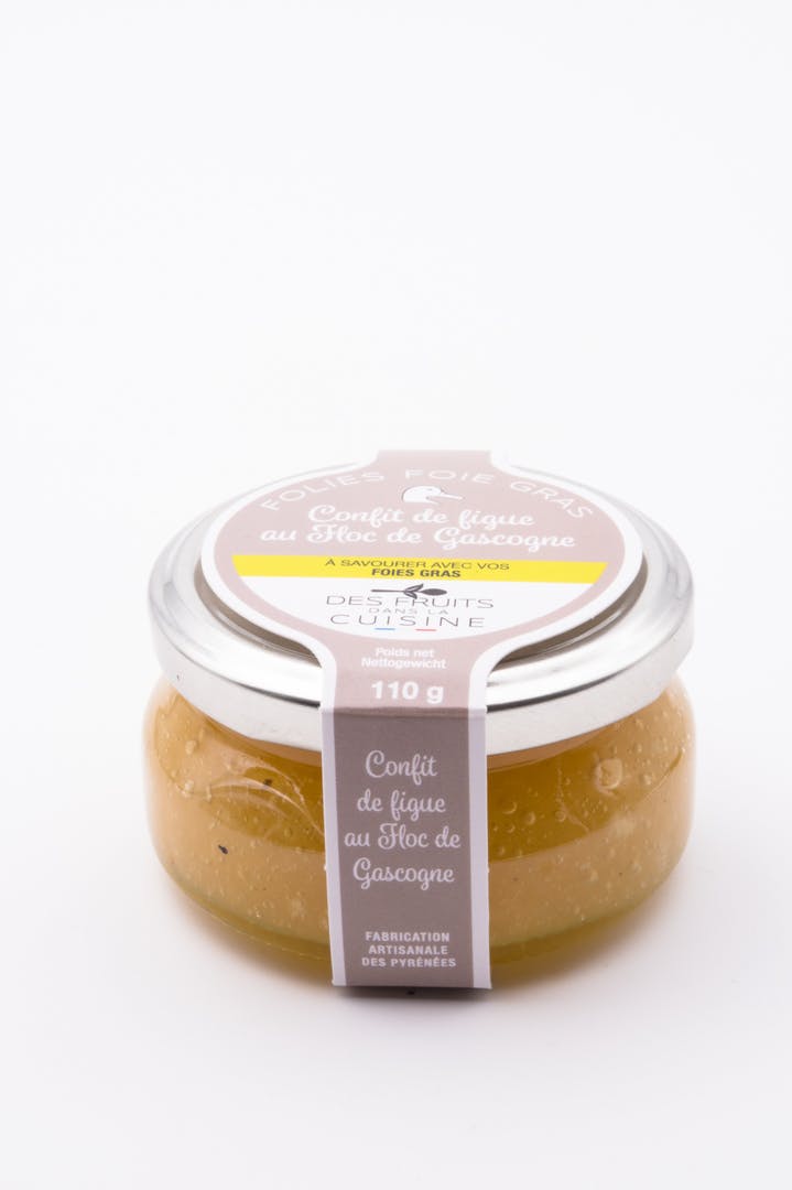 Folies Foie Gras | Vijgenconfijt met Floc de Gascogne | voor bij Foie Gras