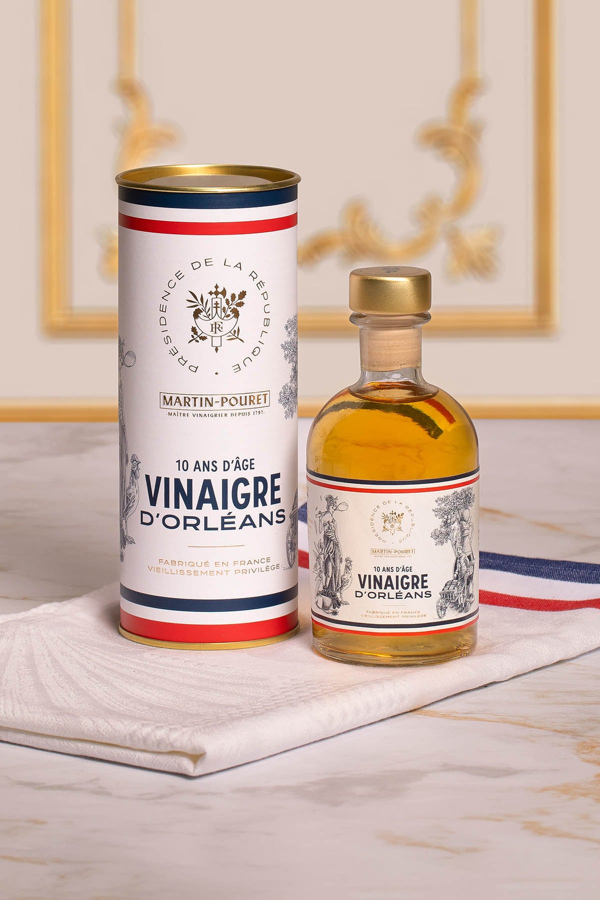 Witte wijnazijn 10 jaar gerijpt – Édition Élysée – 25 cl – Martin-Pouret