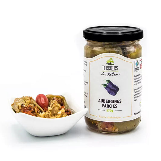 Aubergine Gevuld - in Olie - 270g - Makdous - Als een antipasto