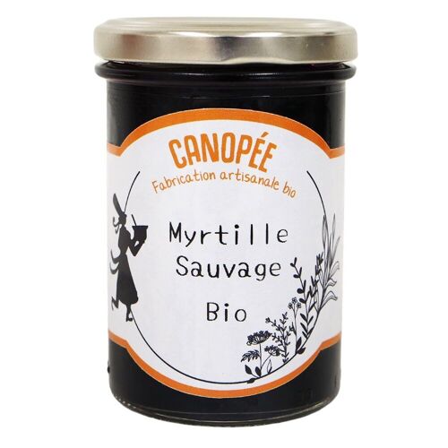 Confiture de myrtilles - extra - biologique