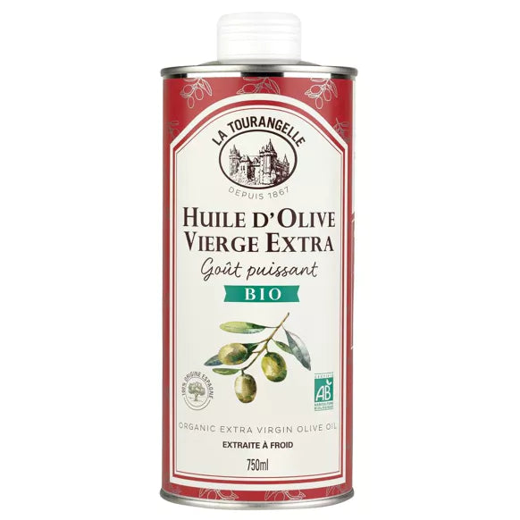 Huile d'Olive Vierge Extra BIO Goût Puissant 750ml