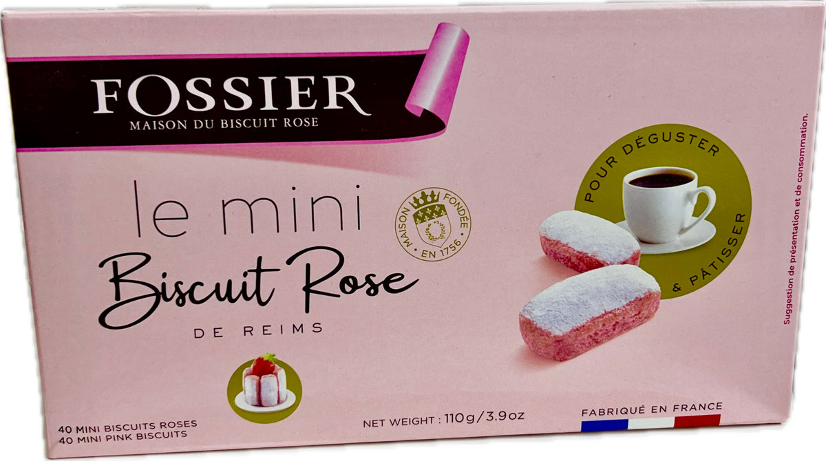 Mini Biscuit Rose de Reims etui Fossier