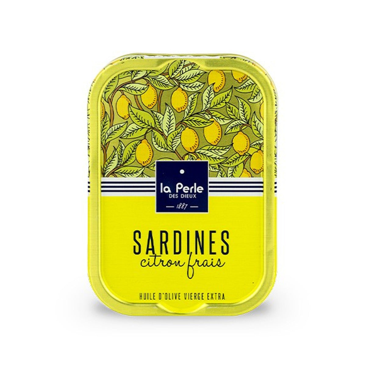 Sardines in olijfolie met verse citroen – La Perle des Dieux