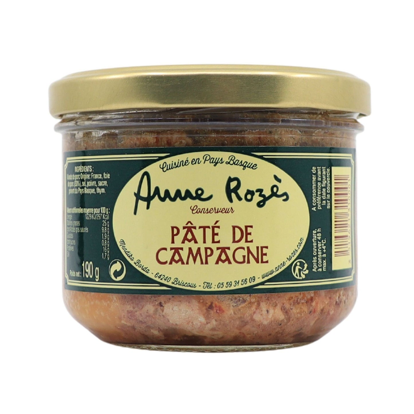 Pâté de Campagne - 190g