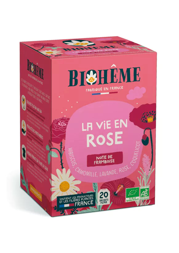 La Vie en Rose-infusie - 20 theezakjes