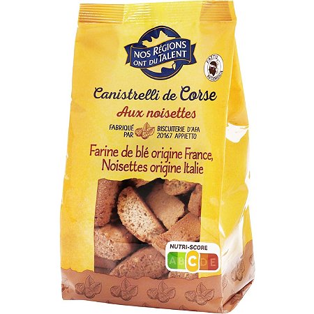 Canistrelli de Corse aux noisettes - 300 g