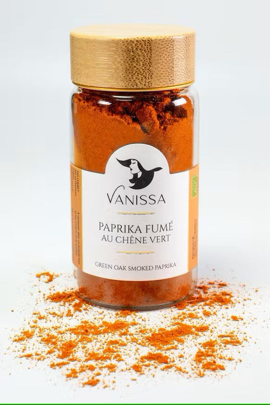 Paprika fumé au chêne vert Bio