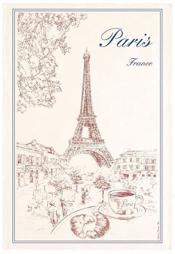 Theedoek Paris Tour Eiffel