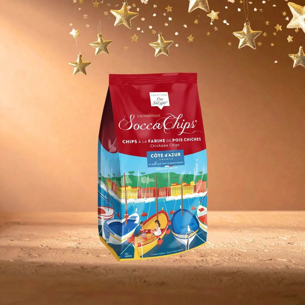 Limited Edition 2025 - Socca Chips gemaakt met kikkererwtenmeel