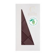 Chocolat noir 100% pur fruit de cacao tablette à croquer 80g