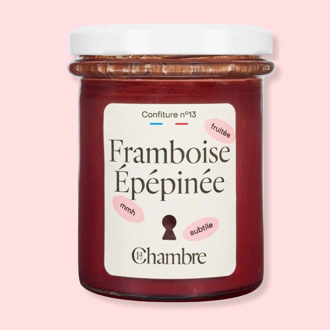Frambozenconfiture zonder pitjes – 200 g – La Chambre